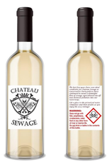 Chateau Sewage bottles